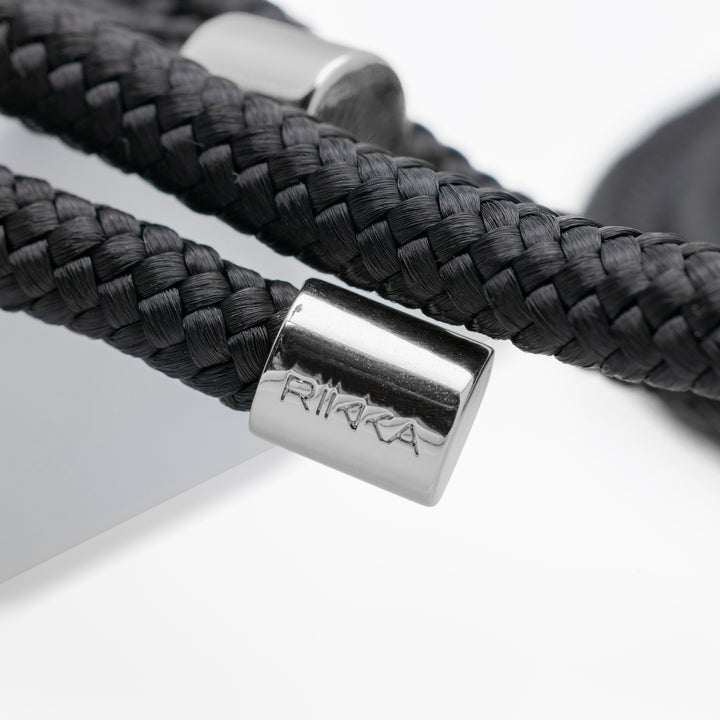 Flexi Strap: Black – Secure Phone Strap for Travel