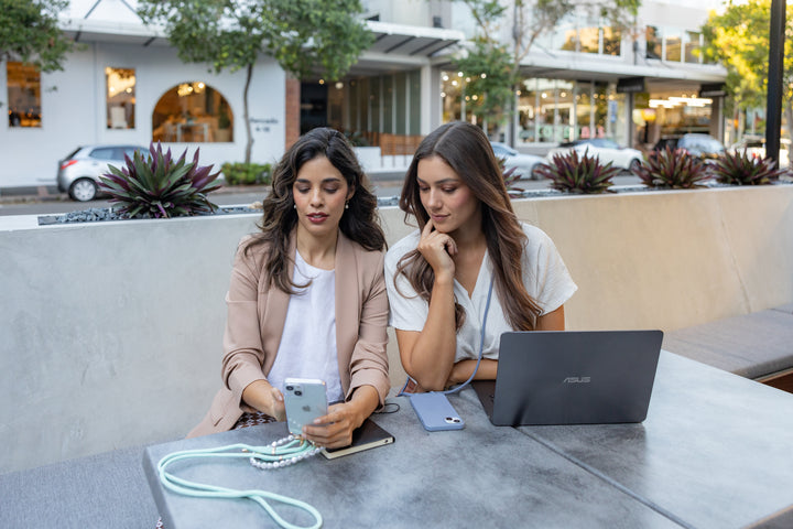 Stylish Mint Phone Strap
