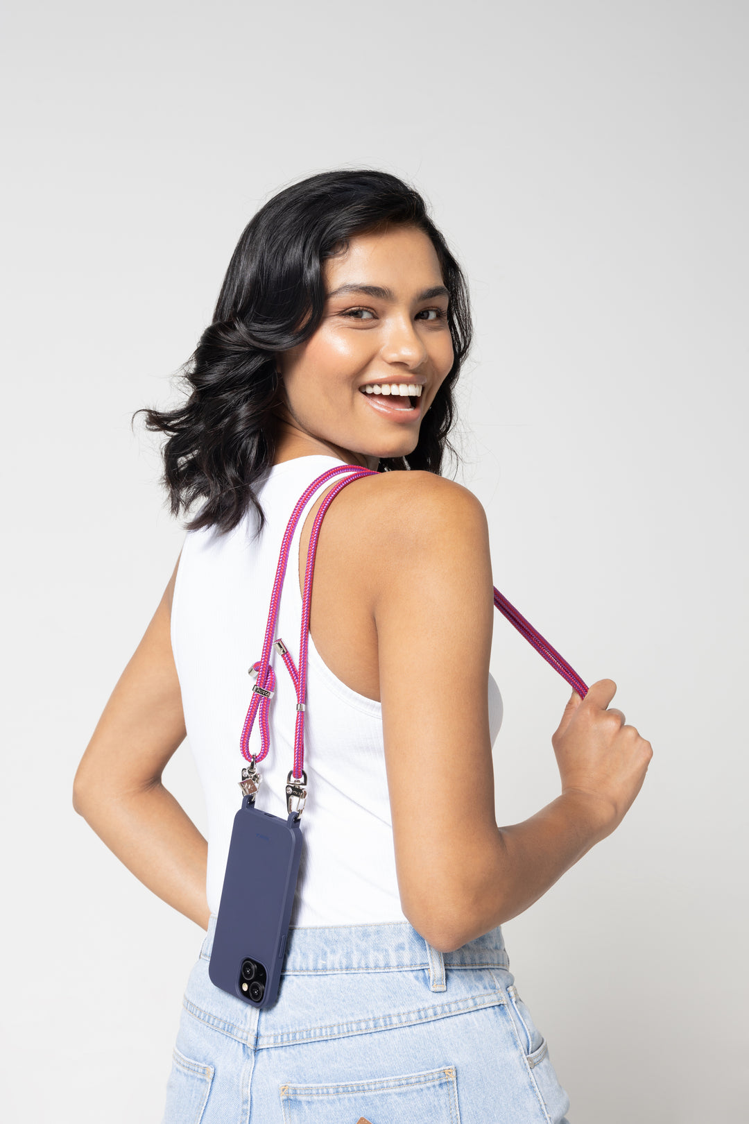 Cherry Crush Crossbody Phone Strap