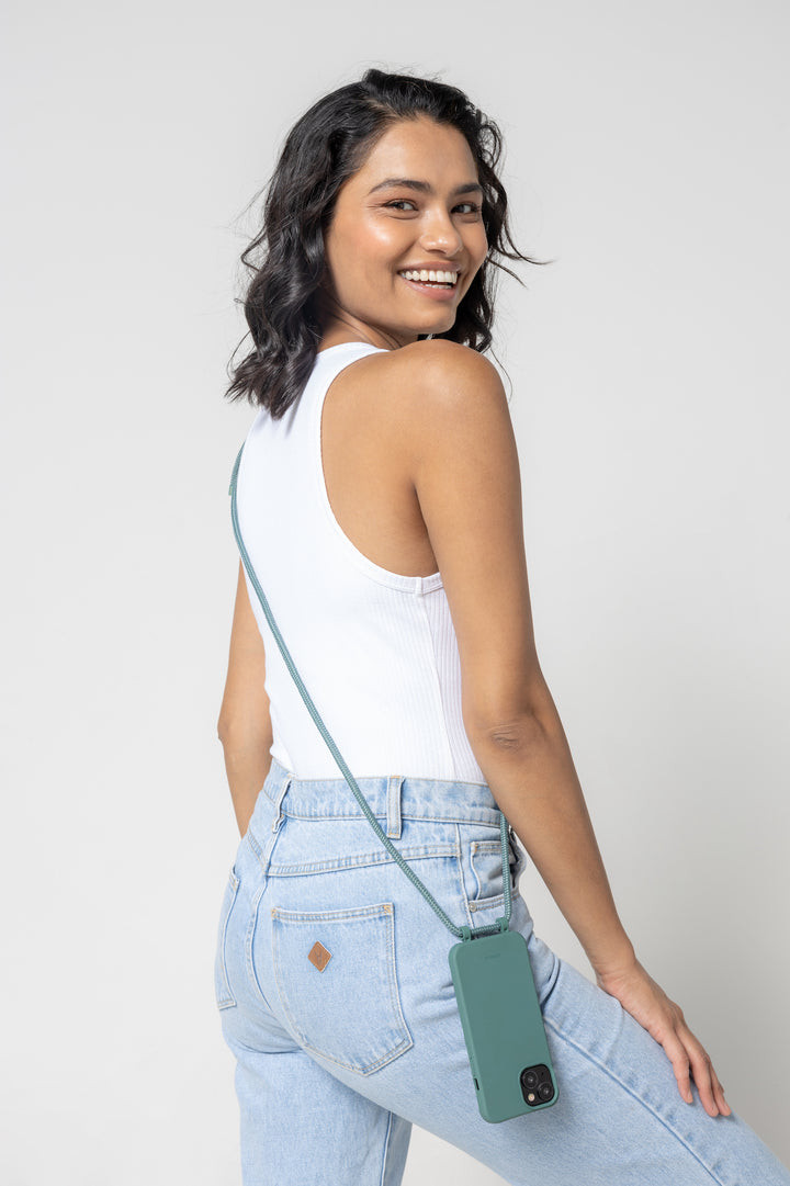 Strap-N-Go Jungle Gem: Stylish Phone Case with Strap