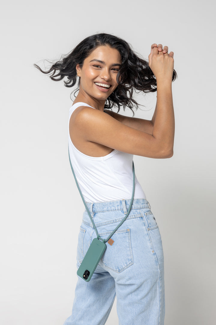 Strap-N-Go Jungle Gem: Stylish Phone Case with Strap