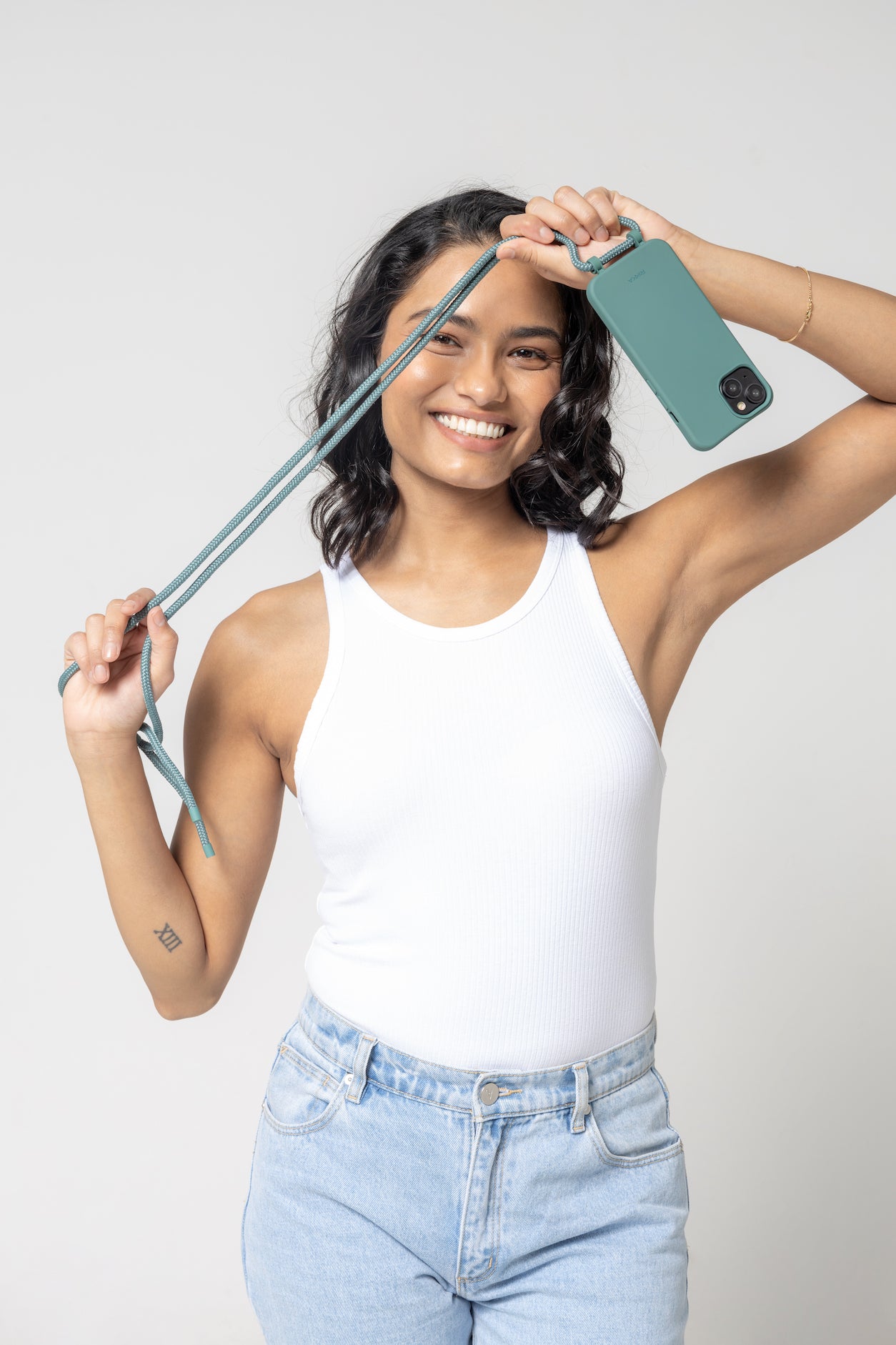 Strap-N-Go Jungle Gem: Stylish Phone Case with Strap