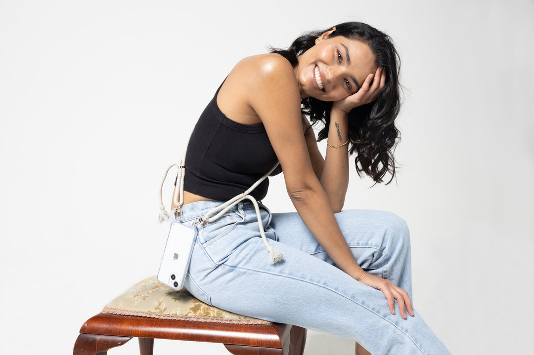 Boho Stone Phone Strap