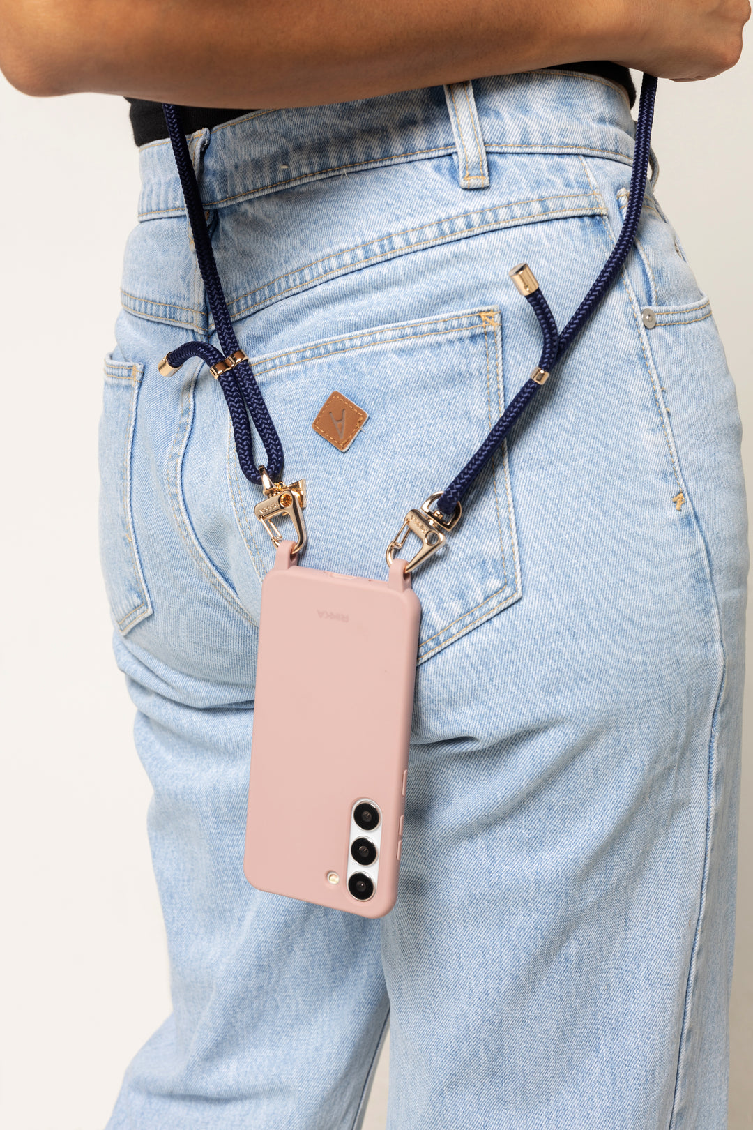 Flexi Strap Navy - Stylish Hands-Free Phone Accessory