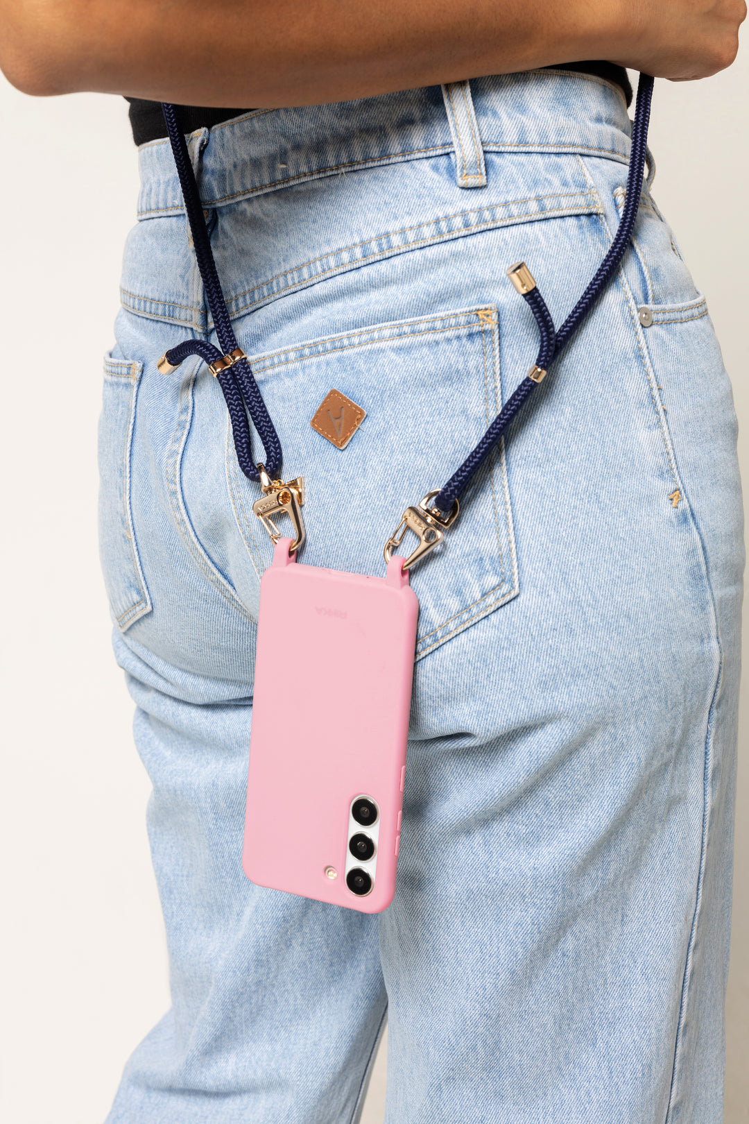 Pink Fizz Phone Case with Adjustable Strap