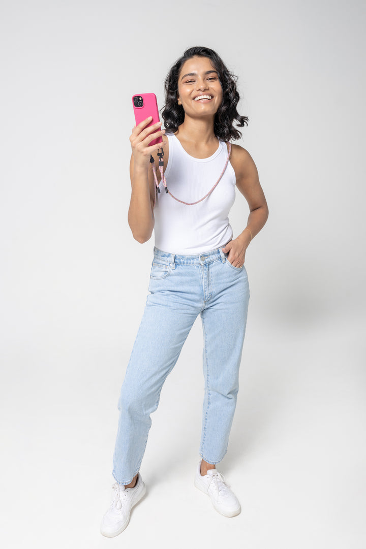 Sleek Rainbow Phone Strap – Trendy Phone Accessories