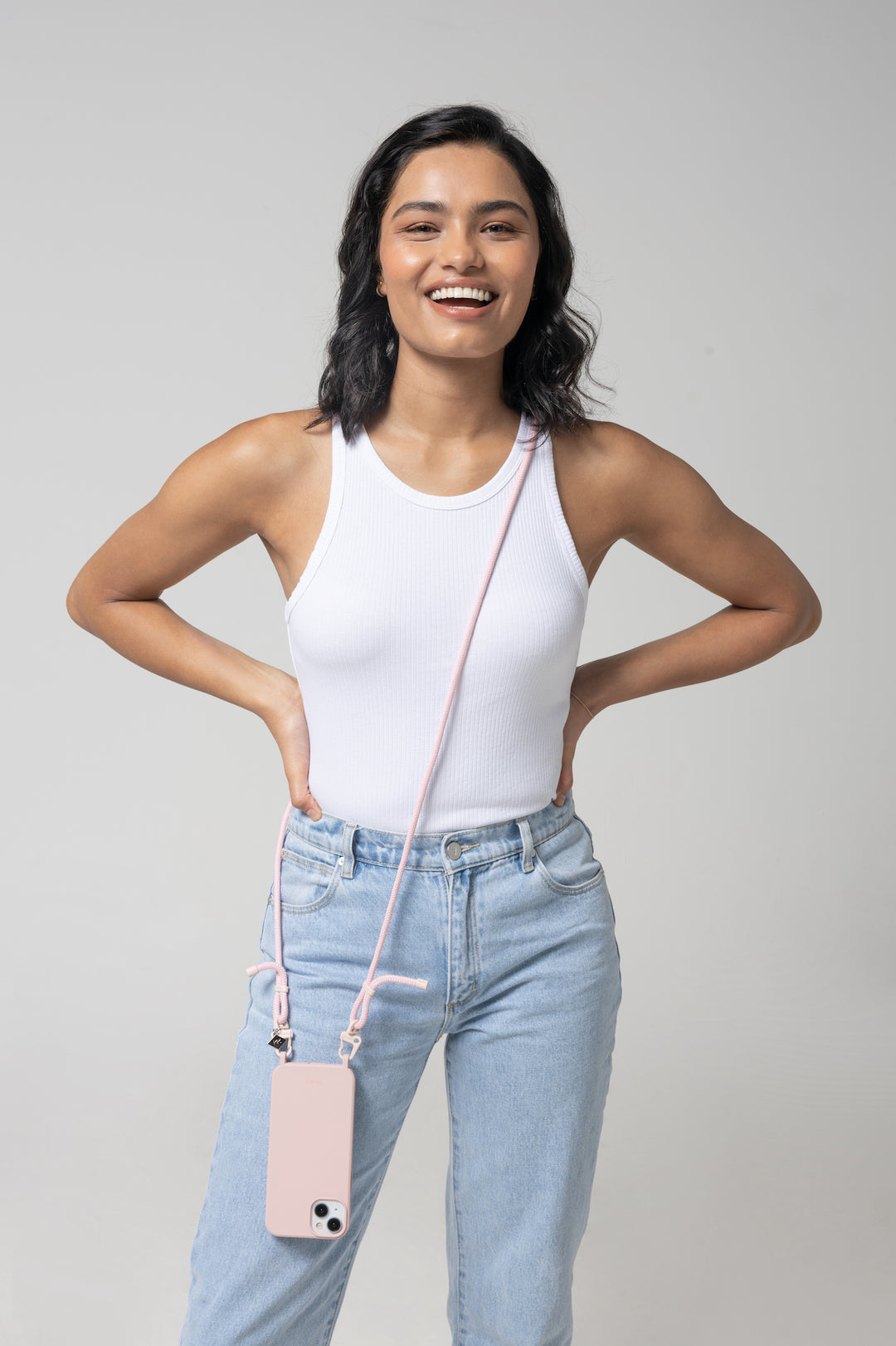 Fairy Floss Phone Case with Strap