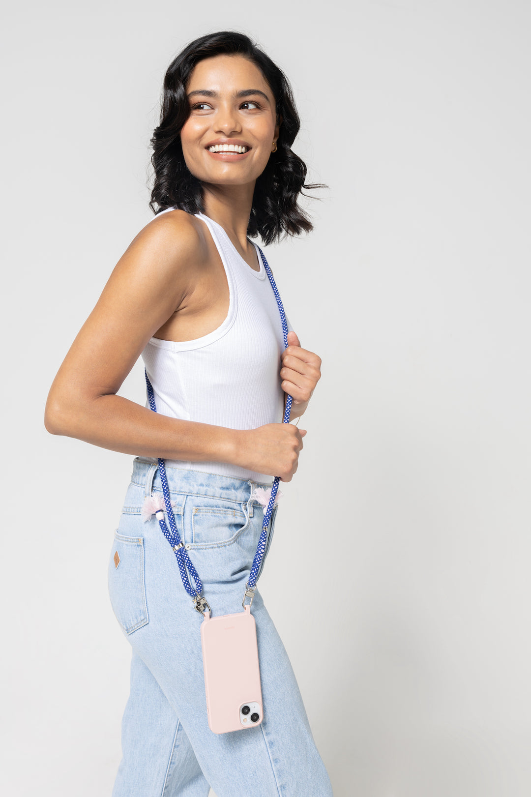 Fairy Floss Phone Case with Strap