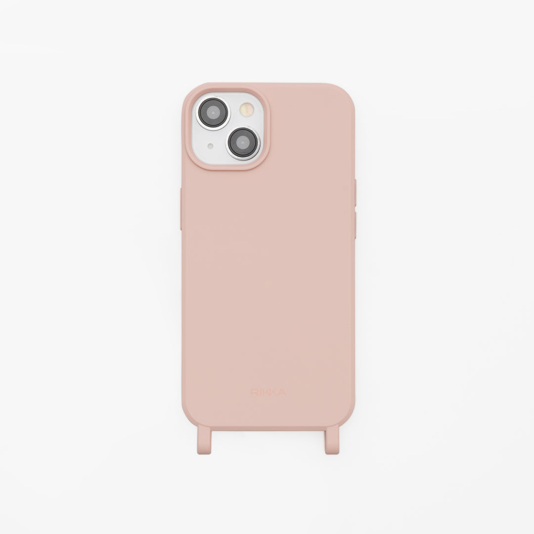 Rosy Rainbow Phone Case with Adjustable Crossbody Strap