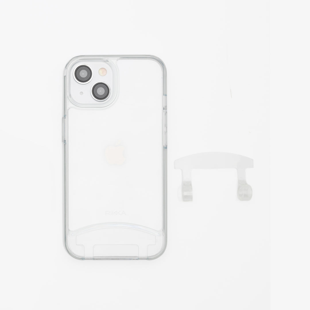 Strap-N-Go Crystal Clear: Stylish Phone Case with Strap