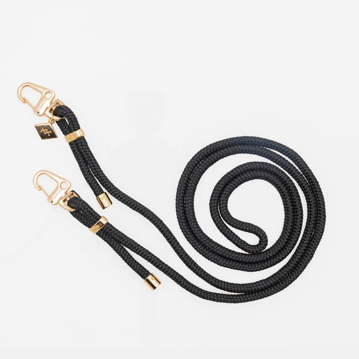 Flexi Strap: Black – Secure Phone Strap for Travel