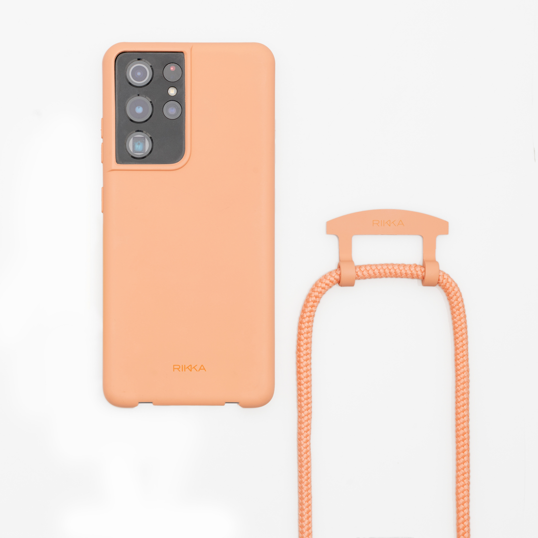 Strap-N-Go Coral Crush: Stylish Hands-Free Phone Case