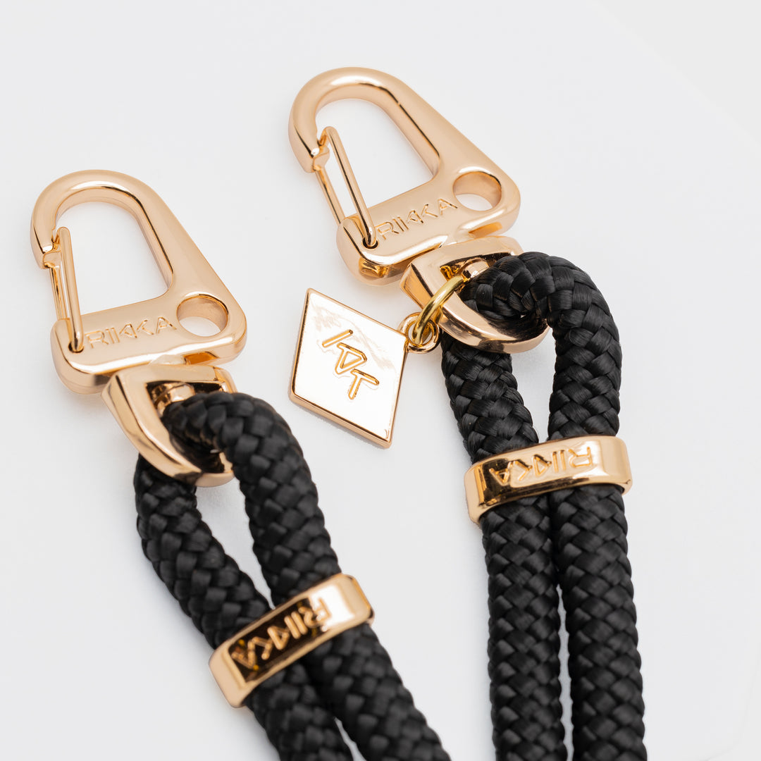 Flexi Strap: Black – Secure Phone Strap for Travel