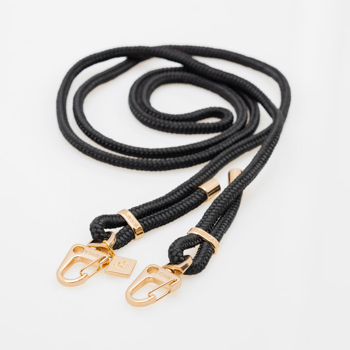 Flexi Strap: Black – Secure Phone Strap for Travel