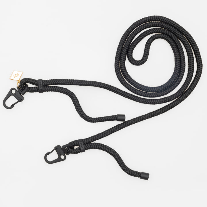Flexi Strap: Black – Secure Phone Strap for Travel
