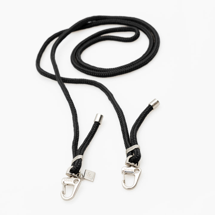 Flexi Strap: Black – Secure Phone Strap for Travel