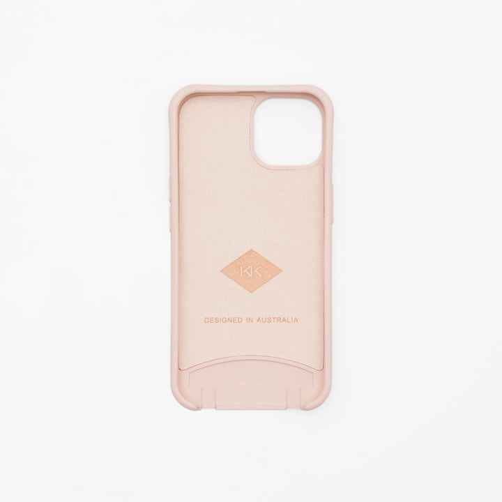 Stylish Phone Case with Adjustable Strap - Cherry Blossom