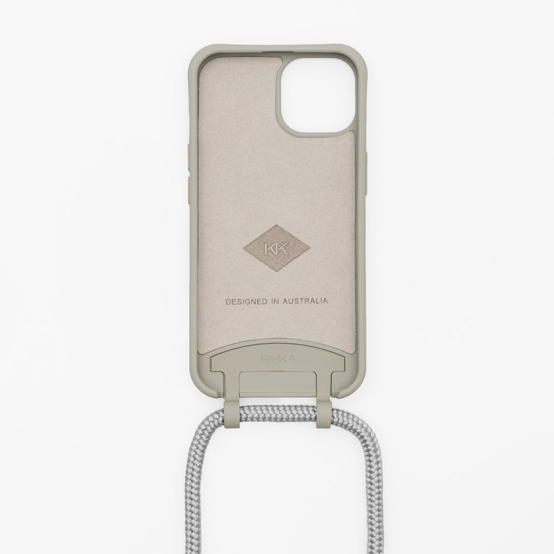 Strap-N-Go Grey Galaxy: Stylish Hands-Free Phone Case