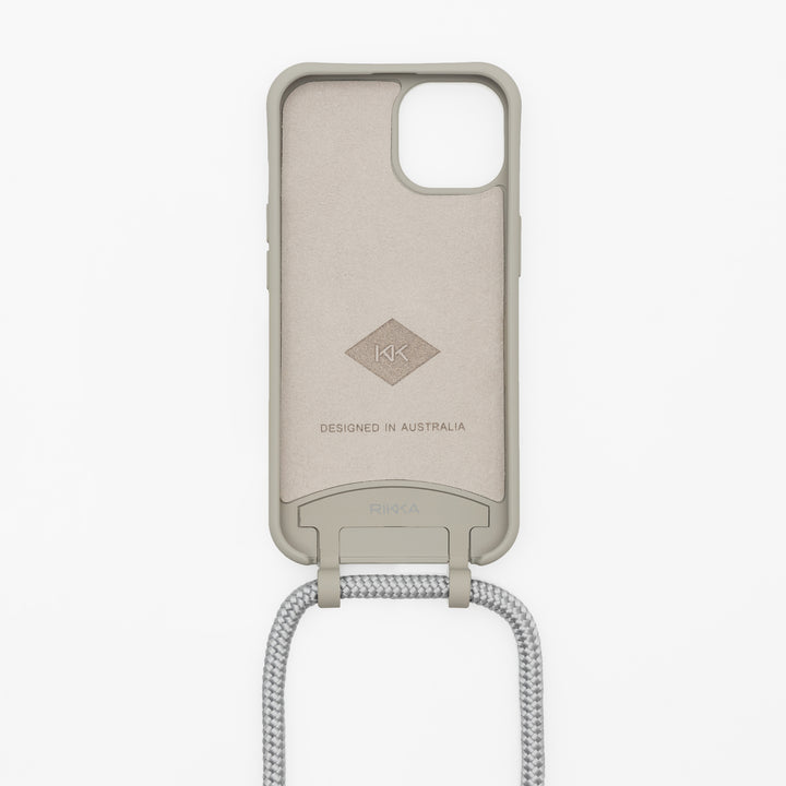 Strap-N-Go Grey Galaxy: Stylish Hands-Free Phone Case