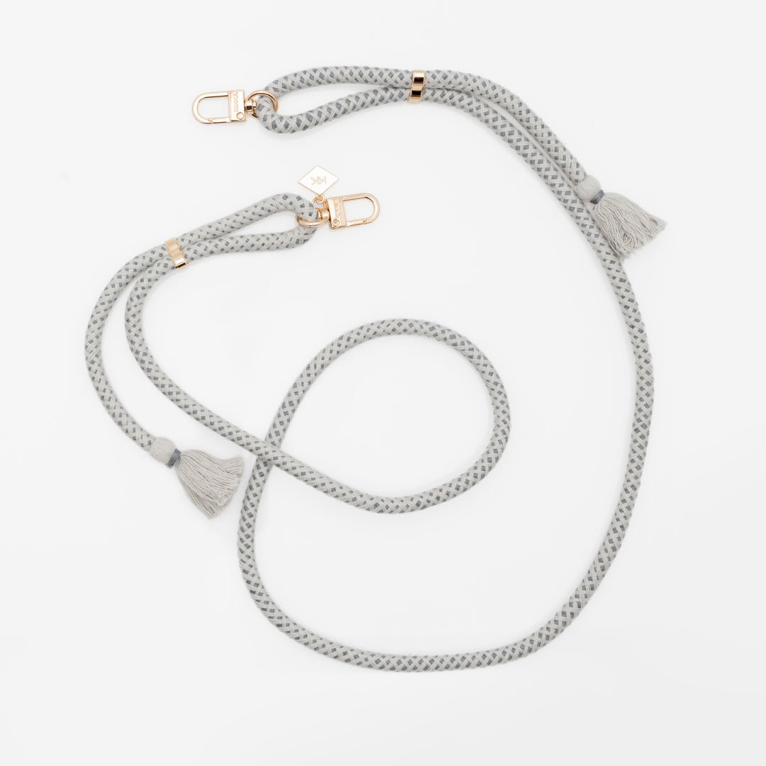 Stylish Boho Phone Strap Grey