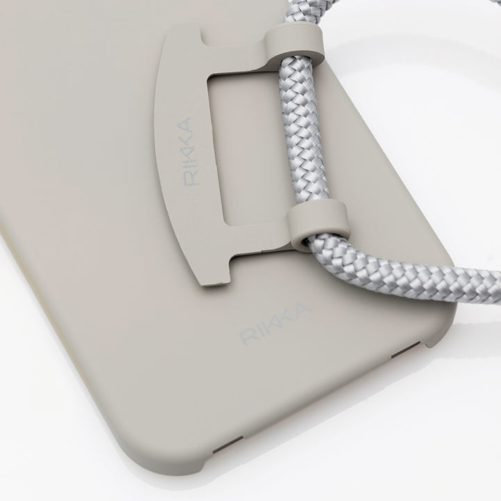 Strap-N-Go Grey Galaxy: Stylish Hands-Free Phone Case