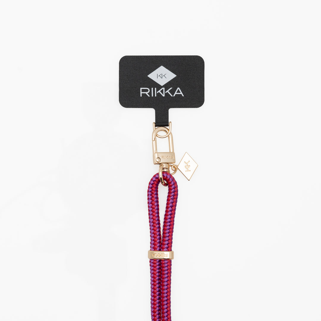 universal phone strap with patch