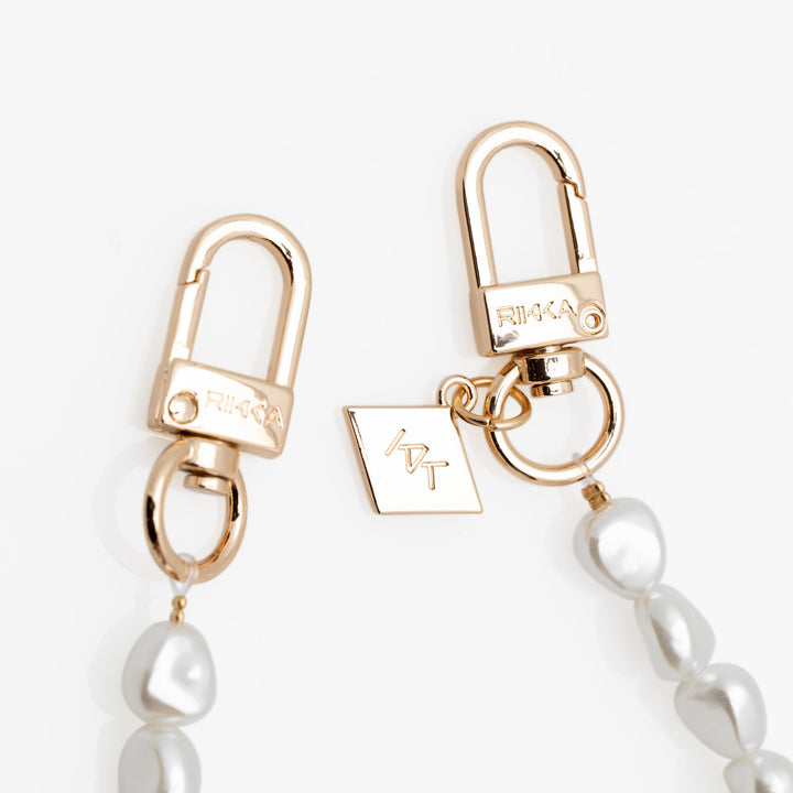 Elegant Pearl Wrist Strap for Secure