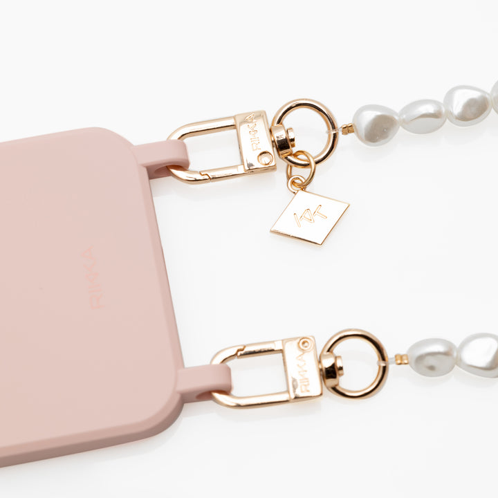 Blushing Pearl Phone Case & Strap Bundle