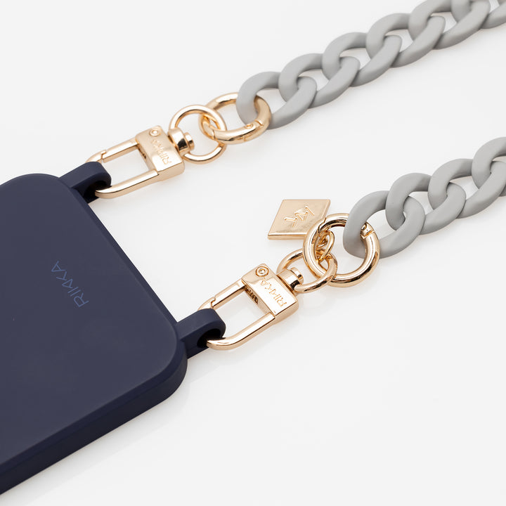 Stylish Stormy Grey Phone Wrist Strap