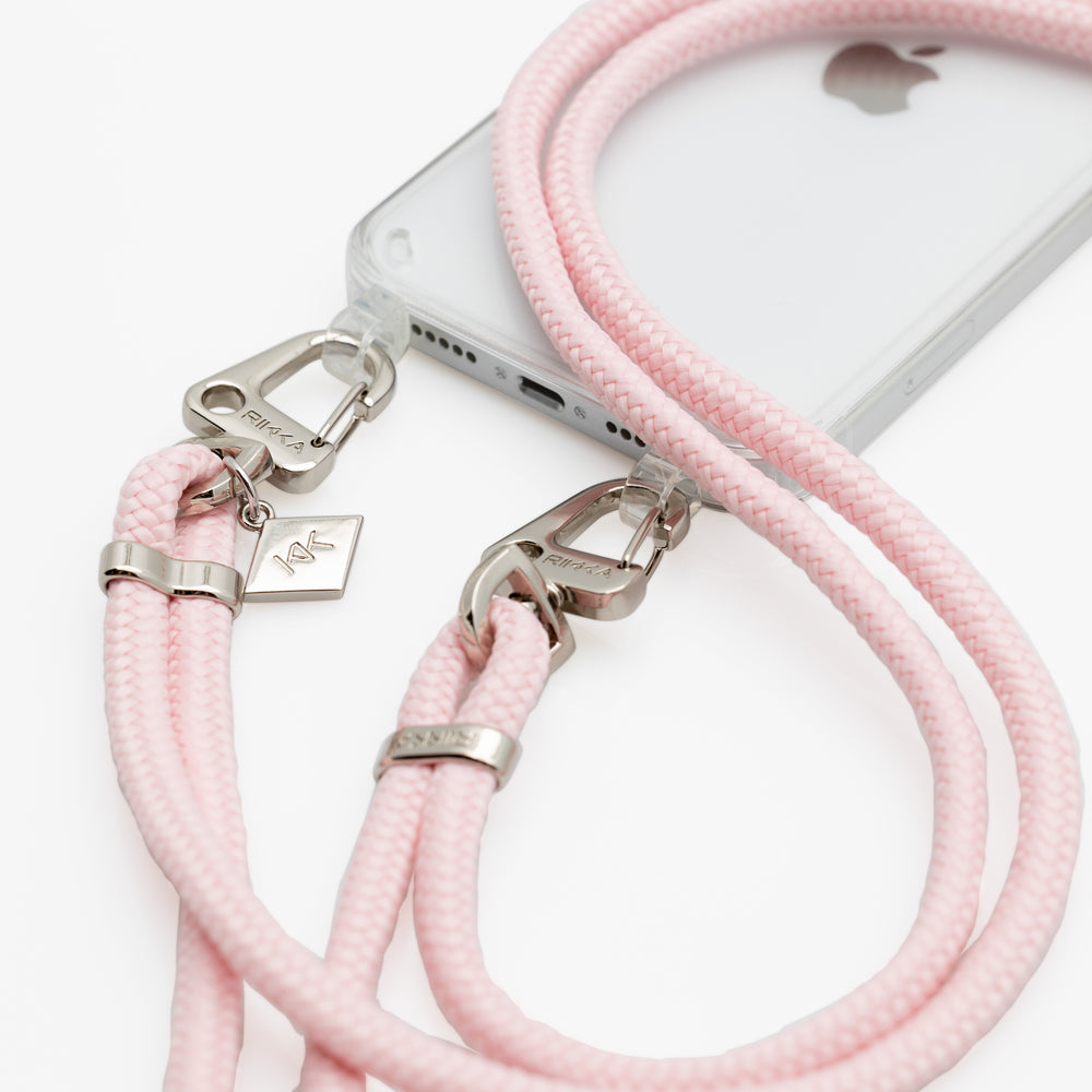 Pink Ice Phone Case with Adjustable Strap