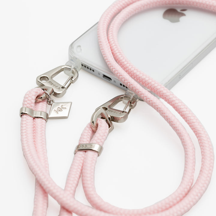 Pink Ice Phone Case with Adjustable Strap