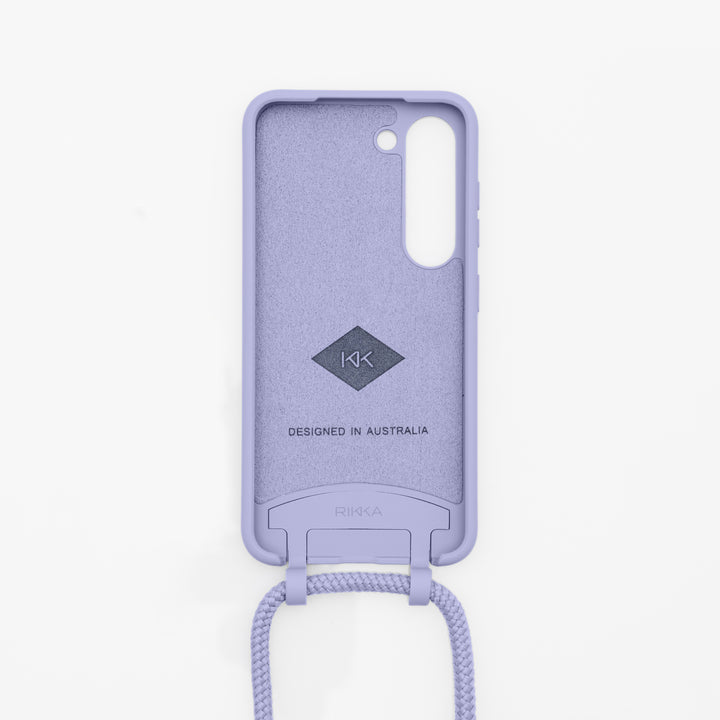 Strap-N-Go Lilac Bloom: Stylish Hands-Free Phone Case
