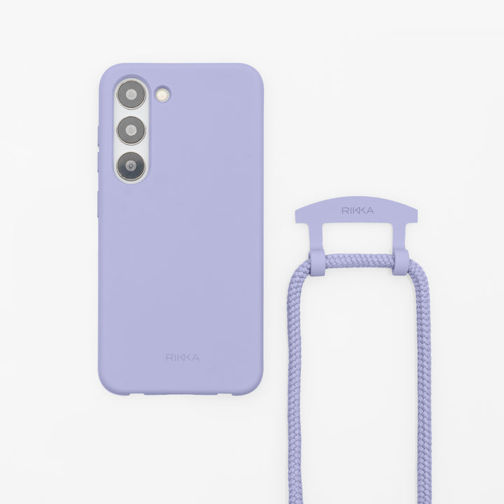 Strap-N-Go Lilac Bloom: Stylish Hands-Free Phone Case