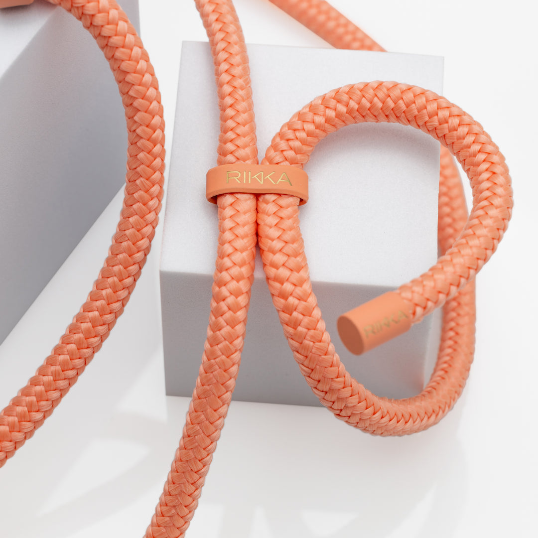 Adjustable Crossbody Phone Strap – Coral Crush by RIKKA