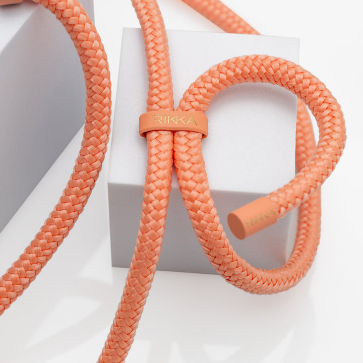 Adjustable Crossbody Phone Strap – Coral Crush by RIKKA