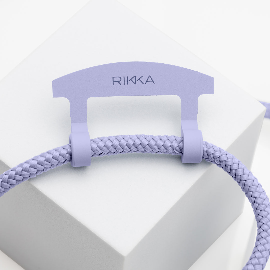 Lilac Bloom Crossbody Phone Strap