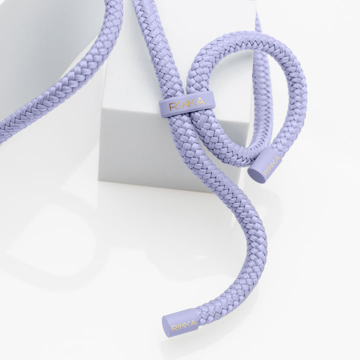 Lilac Bloom Crossbody Phone Strap