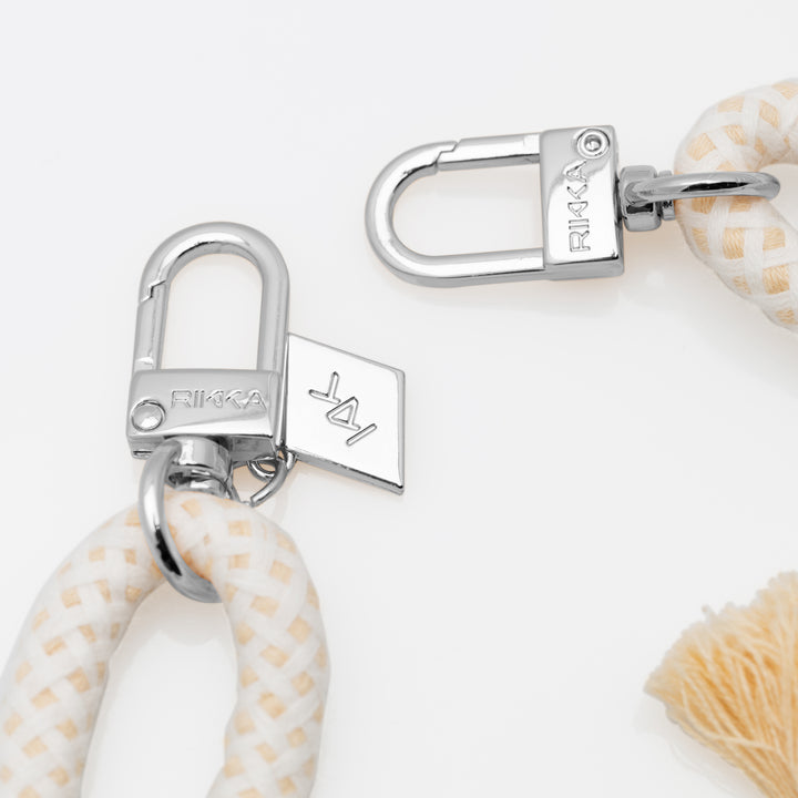 Stylish Beige Boho Phone Strap