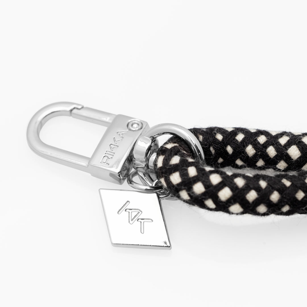 Stylish Black Boho Phone Strap