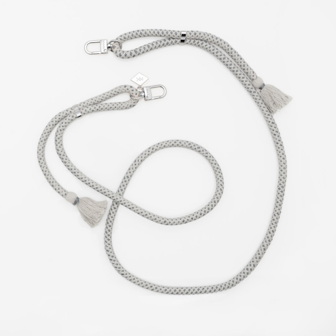 Stylish Boho Phone Strap Grey