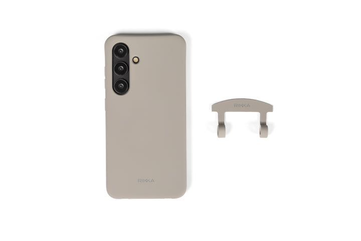 Strap-N-Go Grey Galaxy Case: Hands-Free Phone Protection