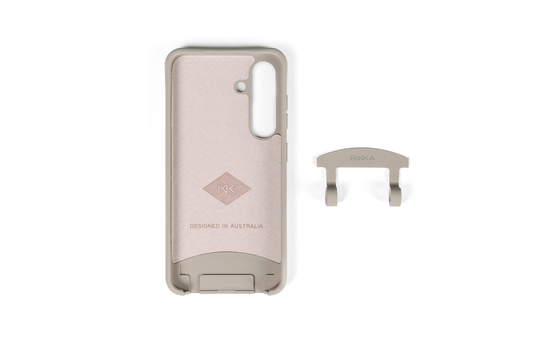 Strap-N-Go Grey Galaxy Case: Hands-Free Phone Protection