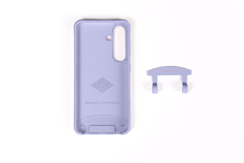 Strap-N-Go Grey Galaxy Case: Hands-Free Phone Protection