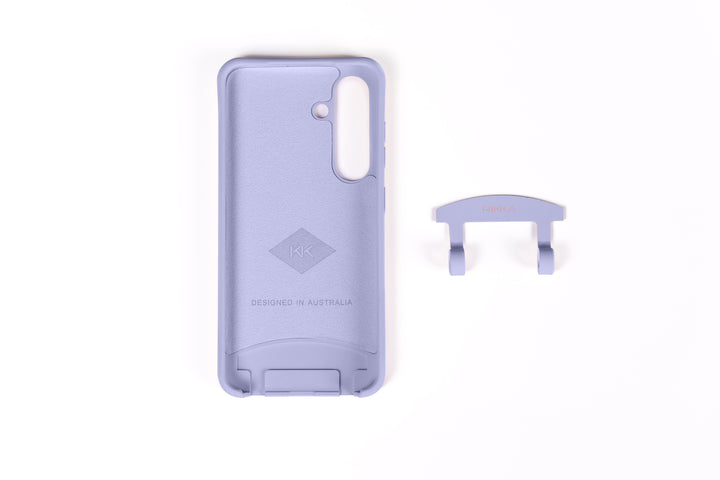 Strap-N-Go Grey Galaxy Case: Hands-Free Phone Protection