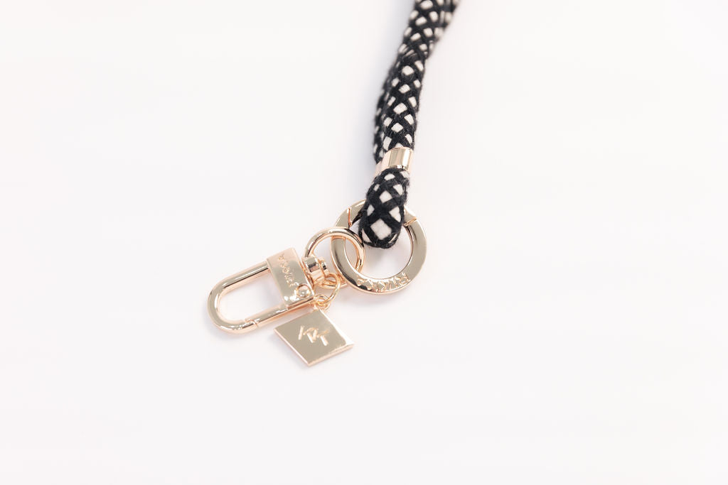 Universal Phone Strap-Boho Black - Stylish & Hands-Free