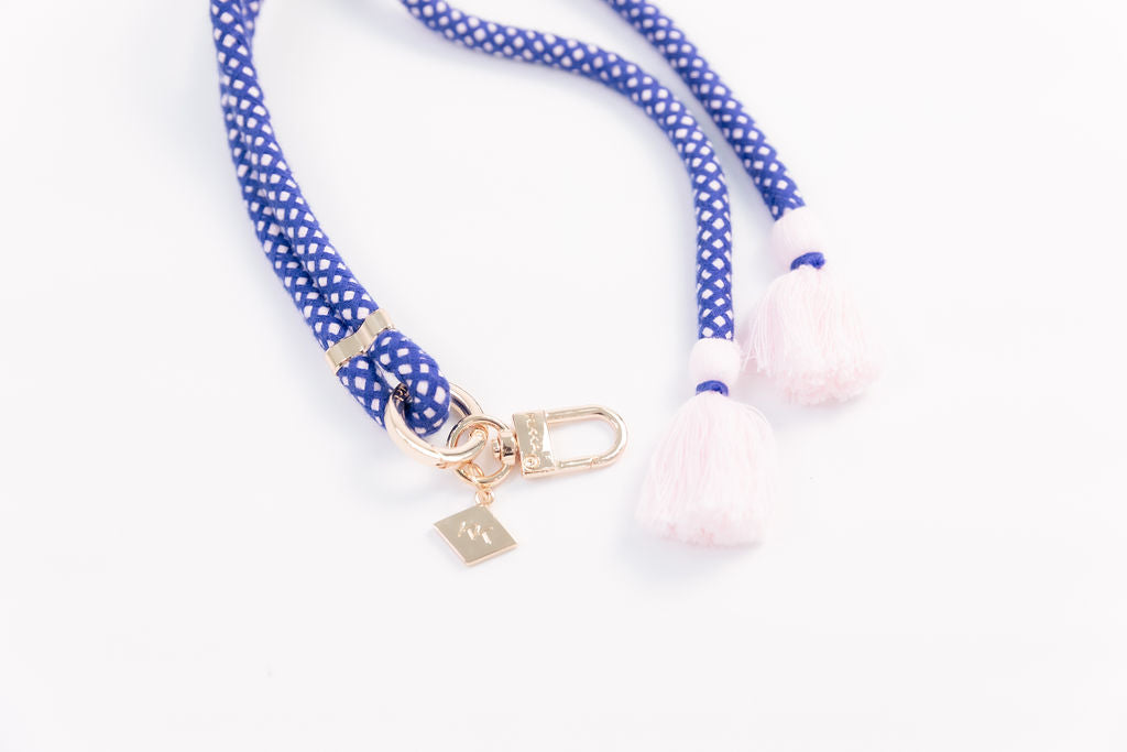 Universal Boho Blue Phone Strap – Stylish Phone Accessories
