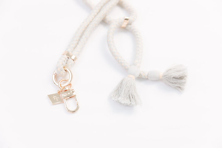 Universal Crossbody Phone Strap – Boho Grey