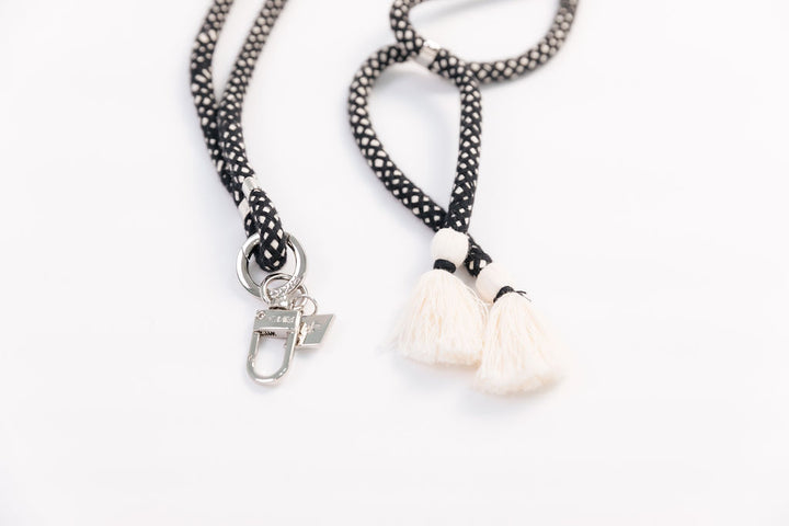 Universal Phone Strap-Boho Black - Stylish & Hands-Free