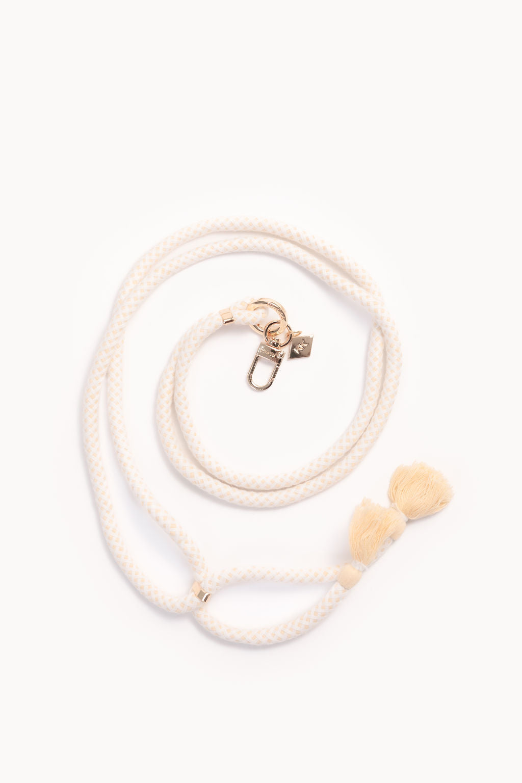 Universal Phone Strap – Stylish & Adjustable Boho Beige
