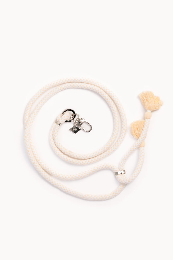 Universal Phone Strap – Stylish & Adjustable Boho Beige